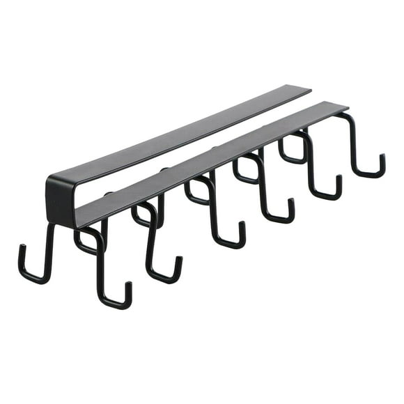 Hooks Under Shelf Cups Rack Drilling Coffee Cups Holder Kitchen Utensil Holder Hanging Hooks Rack For Kitchen Cabinet