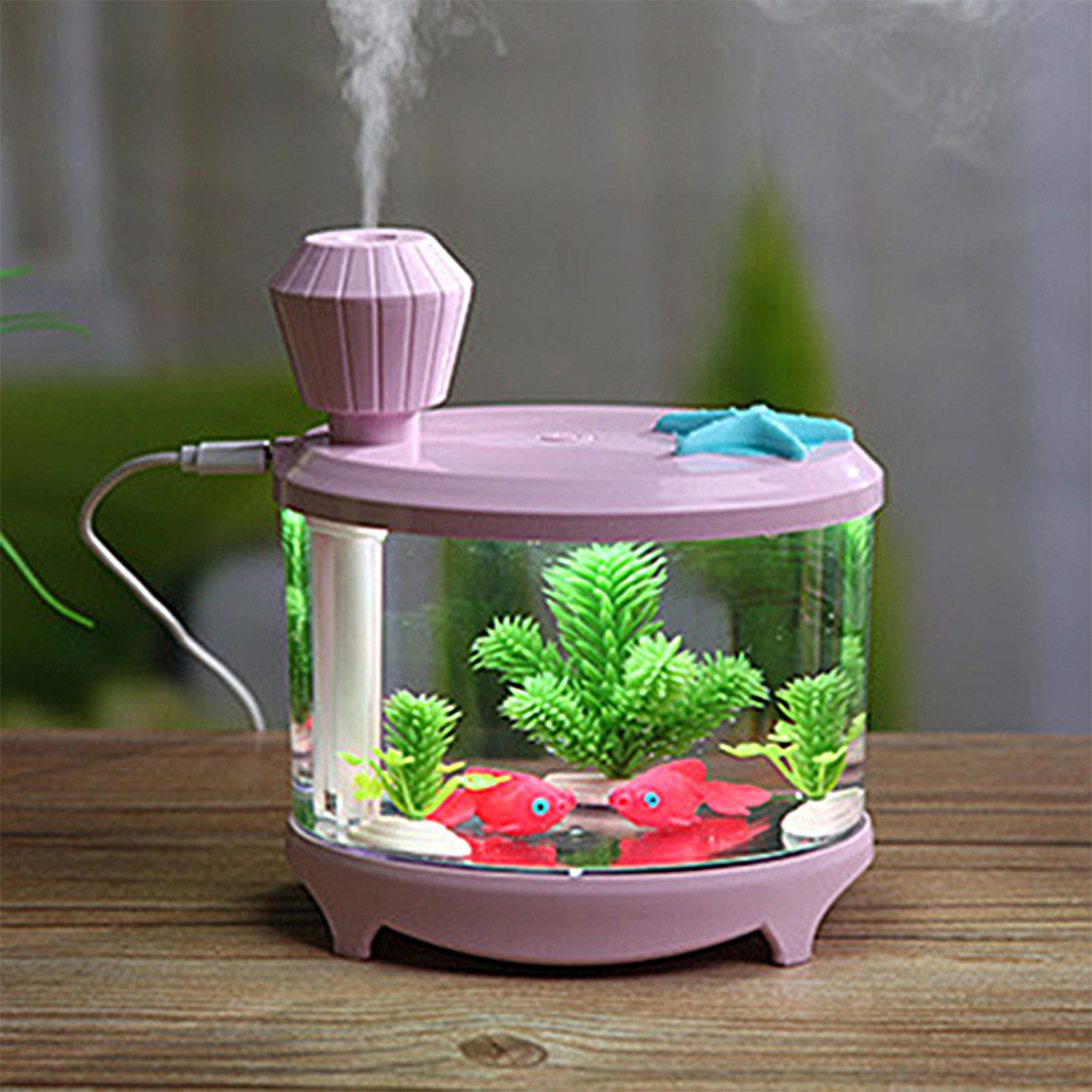 Fridja Fish Tank Portable Mini Humidifier, 460ml Cold Mist Small