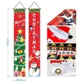 thumbnail image 4 of Decoraciones navideñas, banderas colgantes de poliéster, Santa Cascanueces, soldados, letreros para puertas, carteles de pared, coplas navideñas, 4 of 4
