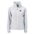 thumbnail image 2 of Women's Cutter & Buck  Gray Utah Utes Charter Eco Recycled Full-Zip Jacket, 2 of 3