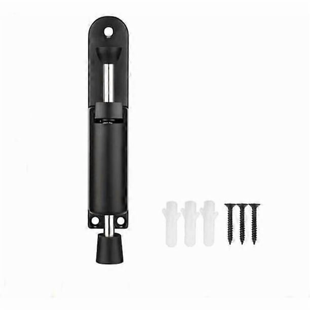 Stainless steel door stop, Door stopper Rubber Zinc alloy Door stop Door stop for kitchen Bedroom Living room Black