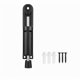 thumbnail image 1 of Stainless steel door stop, Door stopper Rubber Zinc alloy Door stop Door stop for kitchen Bedroom Living room Black, 1 of 4