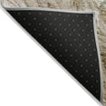 thumbnail image 4 of HomeRoots 579682 8 x 10 ft. Abstract Washable Indoor & Outdoor Rectangle Area Rug, Brown, Tan & Beige, 4 of 5