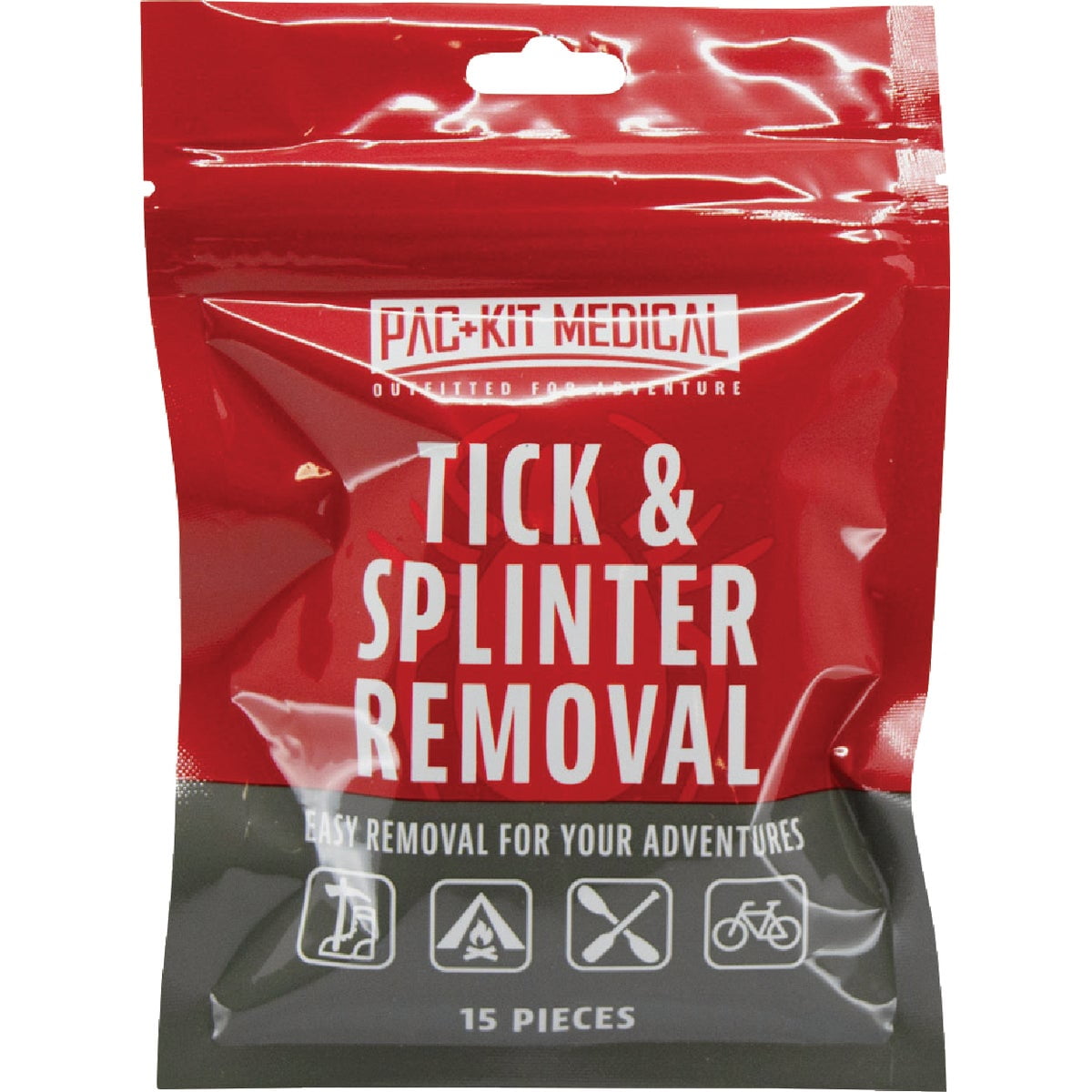 First Aid Only Pac-Kit Medical 15-Piece Tick & Splinter Removal Kit - Pack of 6