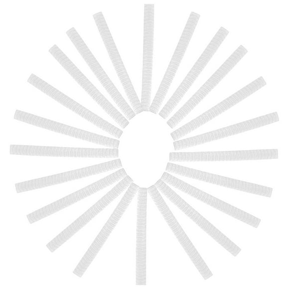 60 uds. Fundas para brochas cosméticas, funda protectora para brocha de maquillaje, malla Flexible para brochas cosméticas