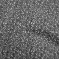 thumbnail image 1 of oneOone Cotton Jersey Gray Fabric Asian Leaf Sewing Craft Projects Fabric Prints By Yard 58 Inch Wide, 1 of 4