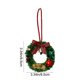 thumbnail image 3 of Mini Christmas Wreaths And Christmas Tree Decorations And Home Window And Door Hangings And Car Hangings In Various Styles, 3 of 6