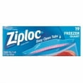 thumbnail image 1 of Ziploc Double Zipper Easy Open Tabs Quart Extra Thick Layer Freezer Bags, 19 Count, 1 of 3