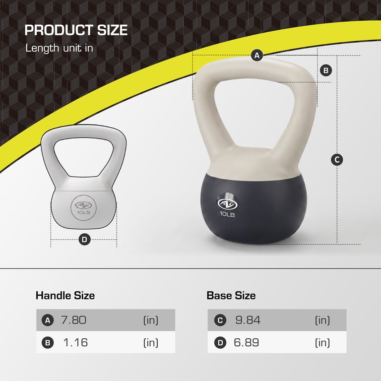 Athletic Works 10 lb Soft Kettlebell photo 8