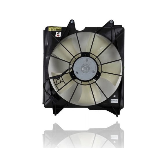 Engine Cooling Fan Assembly - Cooling Direct Compatible/Replacement for '10-14 Acura TSX Sedan 6-Cylinder/3.5 Liter Only - Left Hand Driver - 19030R74003