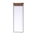 thumbnail image 2 of Ruiboury Airtight Glass Jar With Lid For Kitchen Storage - Durable And Leak-proof Large Capacity Transparent Glass Storage Jar 6.5*18cm, 2 of 6