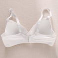 thumbnail image 3 of UDAUDU Women's Push Up Lace Bra Underwire Plunge Full Coverage Bras Comfortable Support Every Bra White 36B, 3 of 6