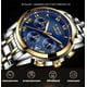 LIGE 9849 Montre Homme à Quartz Unique Mode Sport Casual Marque Quartz Horloge Luxe Bracelet en Acier Inoxydable Montre-Bracelet Étanche Relogio Masculino – image 4 sur 7