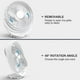 thumbnail image 3 of Desk Fan, 8 inch Quiet USB Fan 2000mah Battery Rechargeable 3 Speeds, USB Cable Included, 3 of 5