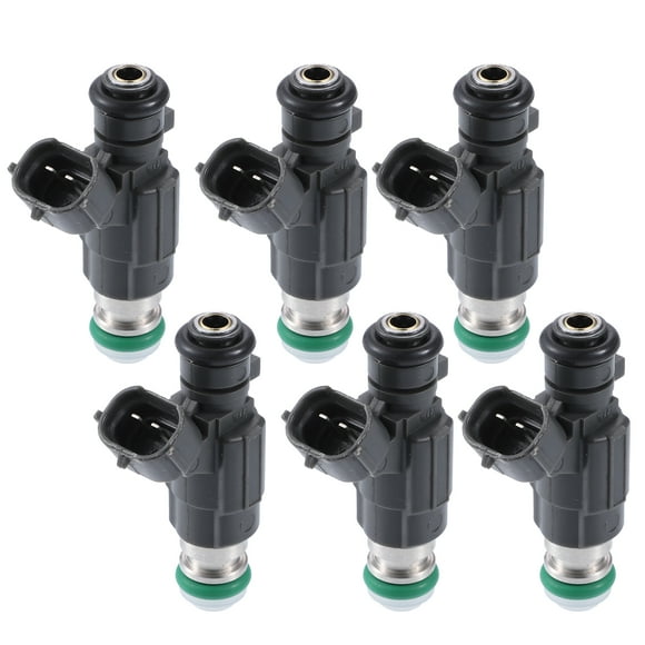 6uds Inyector de Combustible Unique Bargains 16600-AE060 Nissan Altima 3.5L VQ35DE VK45DE