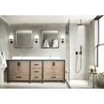thumbnail image 3 of Rustic Double Bath Vanity 84in. W X 22in. D - Marble Top, Faucet, Soft Close, And Captivating Storage 84 In. 22 Cultured To Wear Tear, 3 of 6