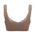 thumbnail image 4 of XIYON Women's Bra Comfortable Ladies Wireless Front Closure Bra With Seamless Design For Casual Wear For All Seasons Breathable, 4 of 6
