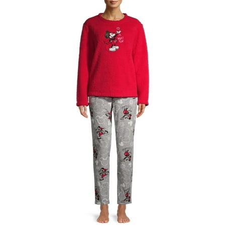 

Mickey Mouse Women s and Women s Plus Pajama Set 2 Piece