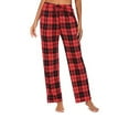 thumbnail image 4 of Wide Leg Sweatpants Women Womens Pants Womens Casual Comfortable Plaid Prints Pajamas Wide Leg Pants Long Yoga Pants, 4 of 8