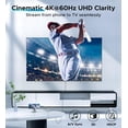 thumbnail image 2 of Cable USB C a HDMI WARRKY 4K 60 Hz, 1 m, paquete de 2 unidades para iPhone Mac, 2 of 9