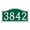 Classic-03, variant on House Address Sign - Aluminum House Address Plaque, Personalized Door Number Sign for Indoor,Outdoor, Office