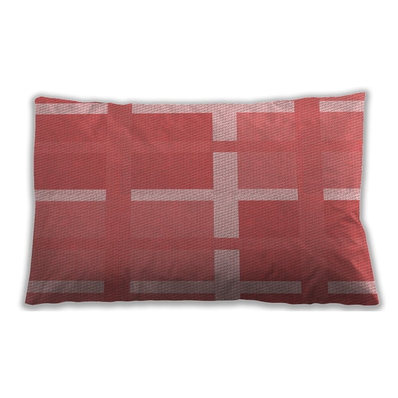 Ahgly Company Indoor Rectangular Contemporary Lumbar Throw Pillow, 13 inch by 19 inch