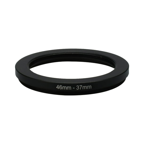 Camera Part 46mm37mm Lens Filter Step Down Ring Adapter Black