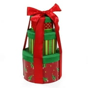 Season's Greeting Tower of Treats