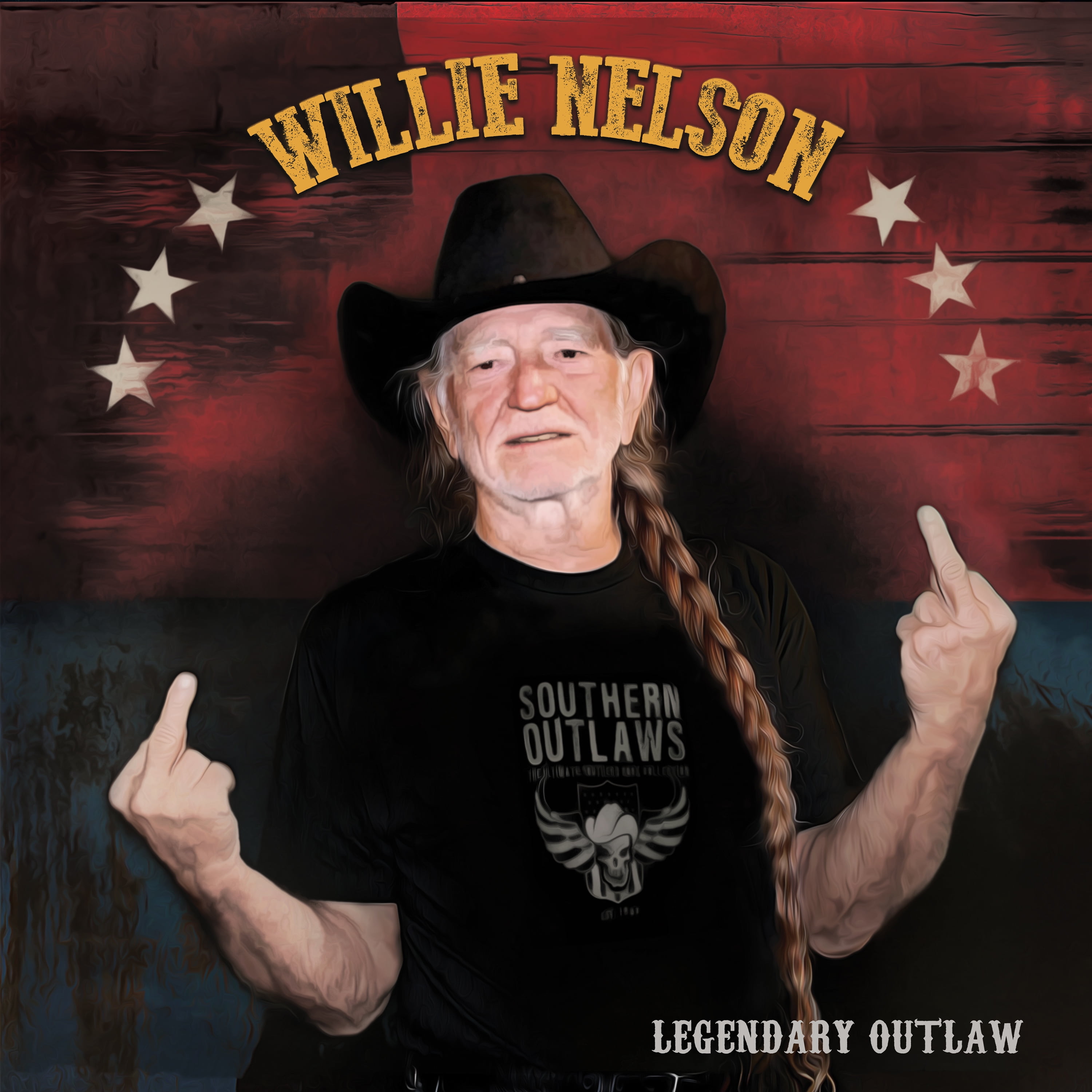 Willie Nelson - Legendary Outlaw (Multi-Color Vinyl) - Walmart.com