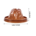 thumbnail image 2 of LOLIPPYY 4Pcs Brown DIY Volcano Model for Hands on Scientific Experiments and Decoration, 2 of 8