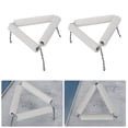 thumbnail image 4 of Garosa 5pcs 65mm Lab Clay Triangle, High Temperature Resistance Ceramic Pipe Iron Wire Crucible Triangle, For Support Crucible Being Heated Prevent Bursting, 4 of 8