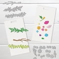 thumbnail image 4 of 6 Styles Overlay Flower Branches Cutting Dies Tree Leaf Die Cut Carbon Steel Leaves Die Cuts Stencils Card Making Scrapbooking Embossing Template for DIY Craft Albums Greeting Card Decor, 4 of 9