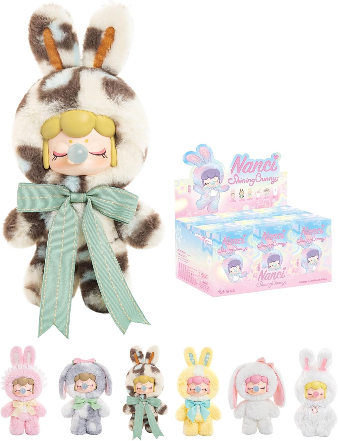 Nanci Shining Bunny Series Blind Box Plush Doll, Nanci Bunny
