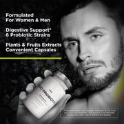 Amen SBO Probiotic, 50 Billion CFUs, Organic Prebiotics, Shelf Stable, Vegan & Non-GMO, 60 ct