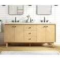 thumbnail image 2 of Avanity ADELE-VS73-BK Adele 72" Free Standing Double Basin Vanity Set - Black, 2 of 7