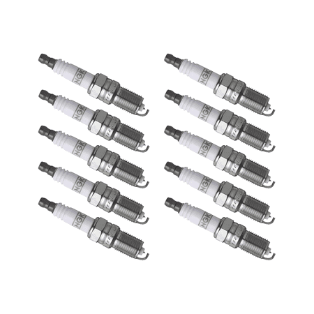 NGK G-Power Platinum Spark Plug TR55GP (10 Pack) for FORD E-350 ECONOLINE XL 1997-1998 6.8L/415