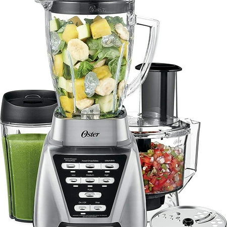 

Blender | Pro 1200 With Glass Jar 24-Ounce Smoothie Cup And Food Processor Attachment Brushed Nickel - Blstmb-Cbf-000