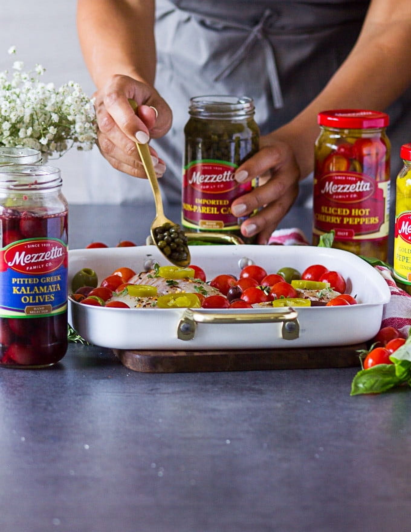 (2 pack) Mezzetta Sliced Tamed™ Jalapeño Peppers, 32 fl oz Jar