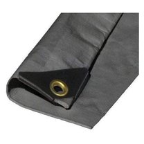 30'x30' Silver Tarp Extra Heavy Duty 12 MIL 3 Ply Coated Reinforced Canopy 6 oz 3 Layer (Finished Size 29'.6 X 29'.6)