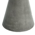 thumbnail image 2 of Benjara Round Shaped End Table with Concrete Top and Base, Gray, 2 of 3