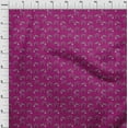 thumbnail image 4 of oneOone Cotton Flex Dark Magenta Fabric Animal Sewing Fabric By The Yard Printed Diy Clothing Sewing Supplies 40 Inch Wide, 4 of 5