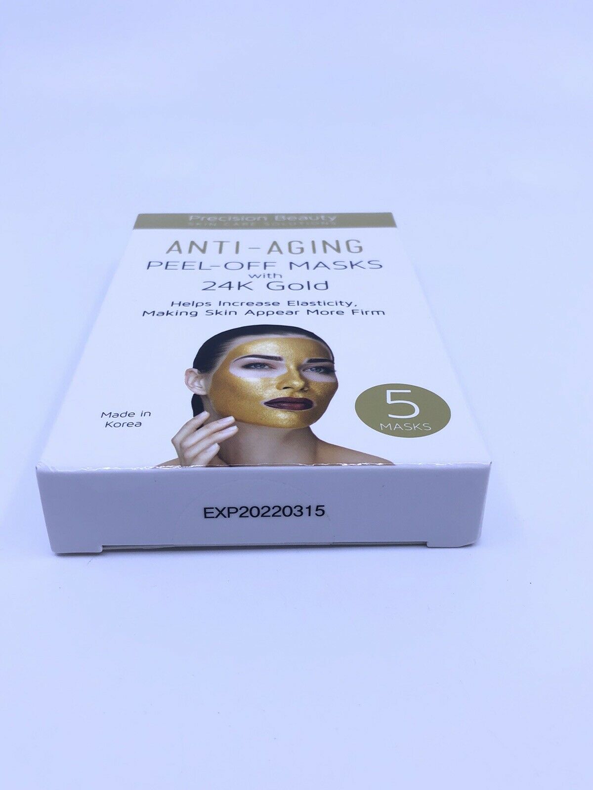 Precision Beauty Anti Aging Peel Of Mask With 24k Gold 5 Mask Walmart Com Walmart Com