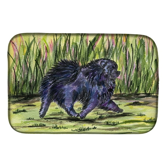 Pomeranian Dish Drying Mat