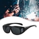 thumbnail image 5 of Gafas de soldar cómodas para soldar y esmerilar, para hombres y mujeres Lente gris negra, 5 of 8