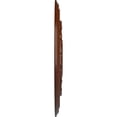 thumbnail image 4 of Ekena Millwork 15 3/4"OD x 3 1/4"ID x 1"P Galway Ceiling Medallion (Fits Canopies up to 3 1/4"), Hand-Painted Burnished Mahogany Crackle, 4 of 6