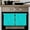 Turquoise, variant on Black Morocco Kitchen Towels Set of 4, Water Absorbent Dish Towel, Geometric Leaf Diamond Lattice Abstract Decorative Hand Towels - Quick Drying Cloth for Cooking Baking, 18x28 Inch