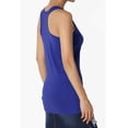 thumbnail image 6 of Women's Premium Cotton Vest Basic Soft Stretch Racerback Tank Top Solid Color, 6 of 8
