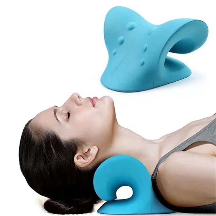KNQZE Neck Massager for Neck Pain Relief, 4D Deep Kneading Massagers with 6  Massage Nodes, Cordless Shiatsu Neck and Shoulder Massage Pillow with Heat  for Neck, Traps, Back & Leg, Gifts for