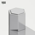 thumbnail image 5 of VIGO Nova Single Handle Single-Hole Bathroom Vessel Faucet in Chrome, 5 of 12