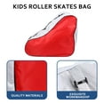 thumbnail image 4 of CATIEBYE Portable Roller Skates Handbag in Red, Lightweight and Easy to Clean Carry Bag for Roller Skate Storage, 4 of 5
